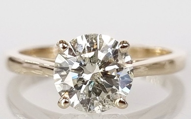 Engagement ring - 1.51ct. Diamond
