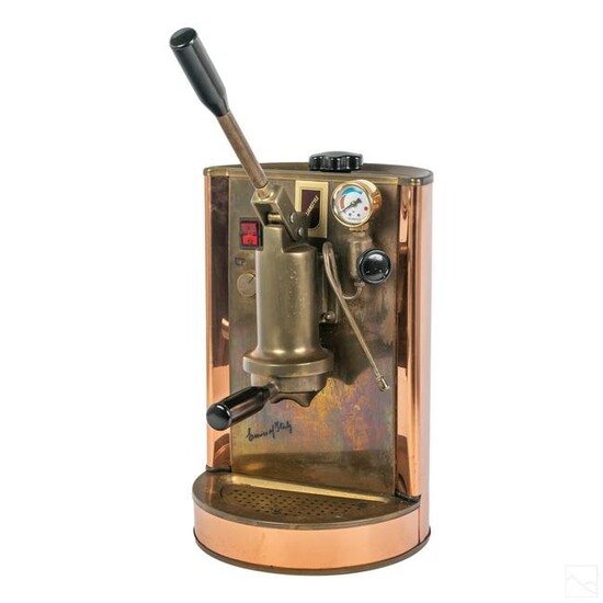 Enrico of Italy Copper Espresso and Latte Machine