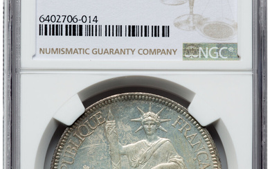 French Indo-China: , French Colony Piastre 1903-A MS62 NGC,...