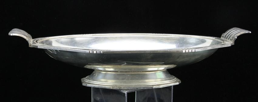 French Silverplated Double Handle Bowl