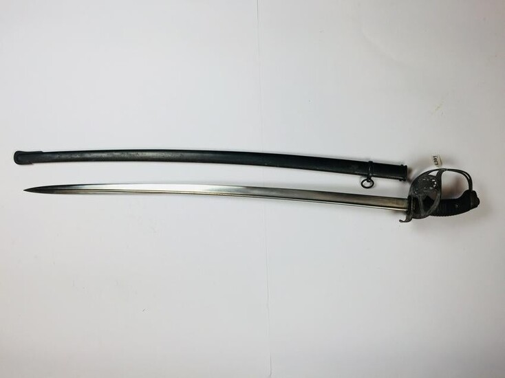 German curved sword