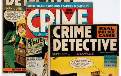 Golden Age Crime Comics Group of 21 (Various Publishers,...
