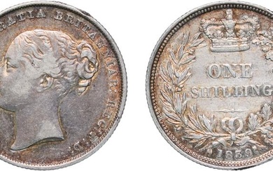 Great Britain United Kingdom 1839 1 Shilling - Victoria (1st...