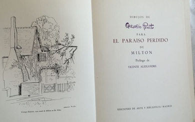 Gregorio Prieto - Dibujos de Gregorio Prieto paraEl Paraiso Perdido - 1971