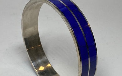 Handmade - 925 Silver - Bracelet Lapis lazuli