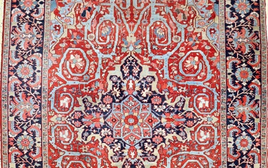 Heriz ancien, Perse, vers 1940, laine sur coton, env. 388 x 288 cm, EHZ :...