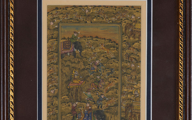 INDIAN MINIATURE PAINTING, first half of the 20th century.
