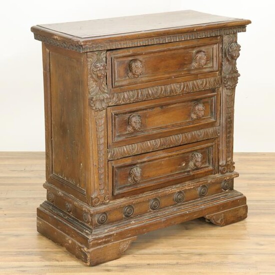 Italian Baroque Style Chest of Drawers
