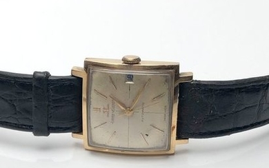 Jaeger Lecoultre, men's wristwatch, square case in 750-thousandths...