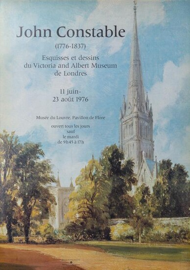 John Constable, Cathedral, Poster