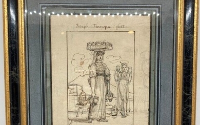 Joseph FRANQUE (1774-1833) Marchande d'eau... - Lot 91 - Euvrard & Fabre