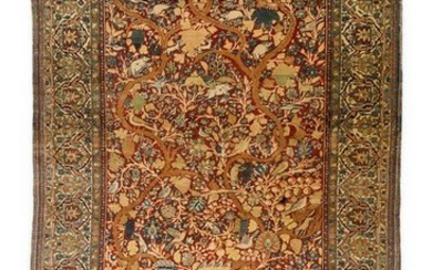 Kashan Mohtasham Rug 210 x 135 cm