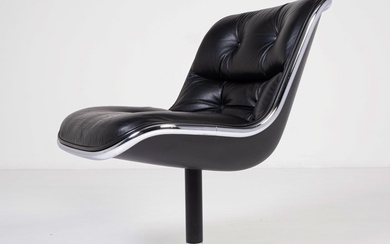 Knoll - Charles Pollock - Office chair - Executive Chair - Leather, Steel