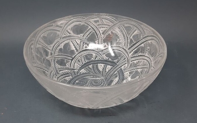 Lalique - Bowl, Pinson bird decor