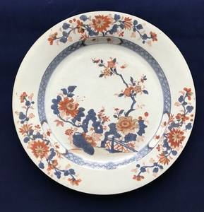 Large Chinese Kangxi Export Imari Porcelain Plate - Porcelain - China - 18th century