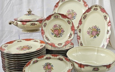 Limoges, Manufacture Royale de Porcelaine - Table service (27) - Porcelain