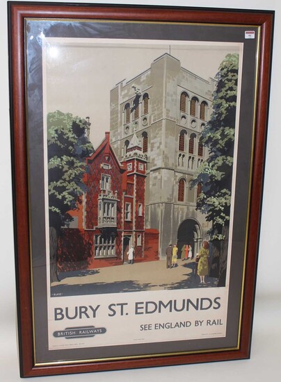 Lot details Original BR Eastern Region Bury St Edmunds...
