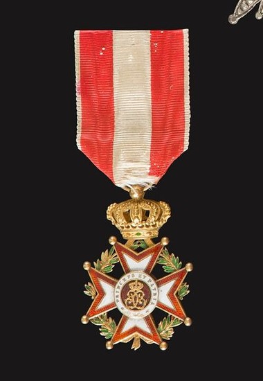 MONACO Ordre de Saint Charles Croix de chevalier, …