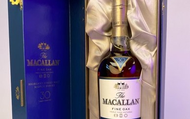 Macallan 30 years old - Fine Oak Triple Cask Matured - Original bottling - 700ml