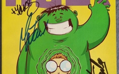 Marvel - Hulk #1 signed by Stan Lee, Mark Waid and Skottie Young - First edition