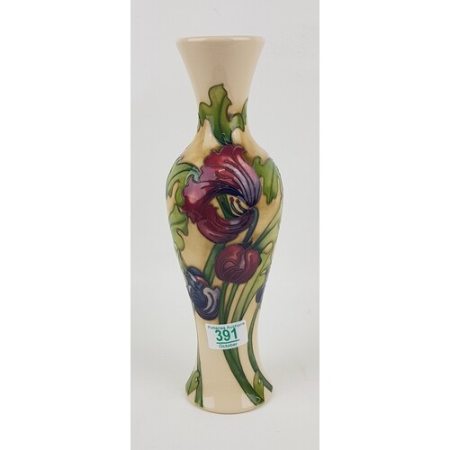 Moorcroft December Dream Vase: Trial 4-12-18