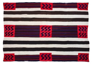 Navajo Second Phase Variant Chief's Blanket