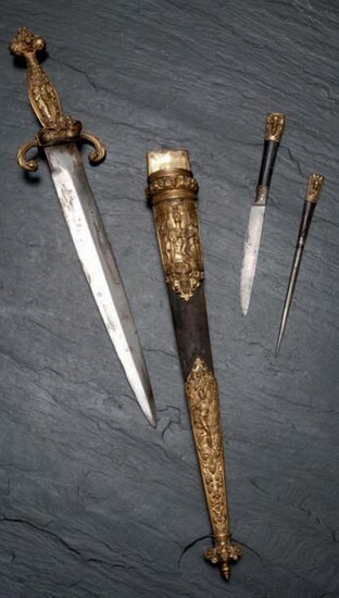 Necessary dagger in Renaissance style.