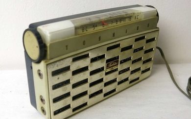 Old Transistor Radio made by Toshiba