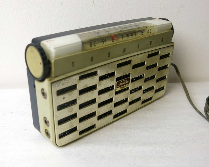 Old Transistor Radio made by Toshiba
