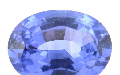 Oval-shape sapphire, 1.30ct