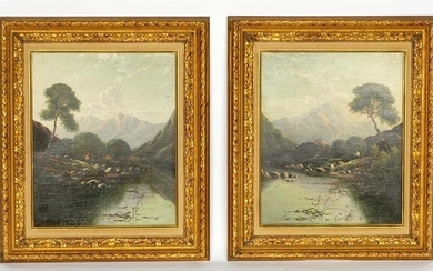 Pair Edwin Henry Boddington Landscapes
