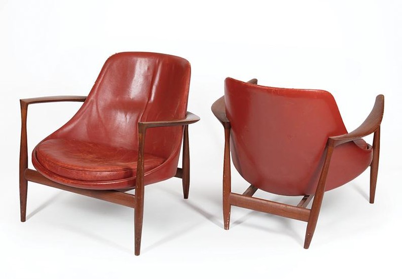 Pair of Ib Kofod-Larsen "Elizabeth" Chairs