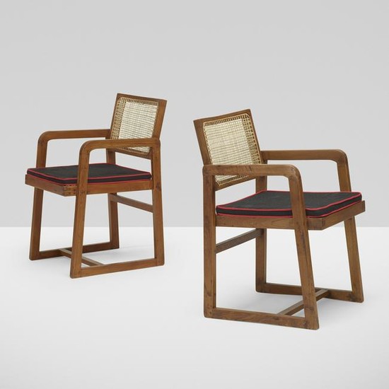 Pierre Jeanneret, armchairs from Punjab University