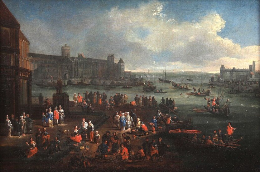 Pieter CASTEELS II (Anvers 1650-1701) Caprice... - Lot 149 - Kâ-Mondo