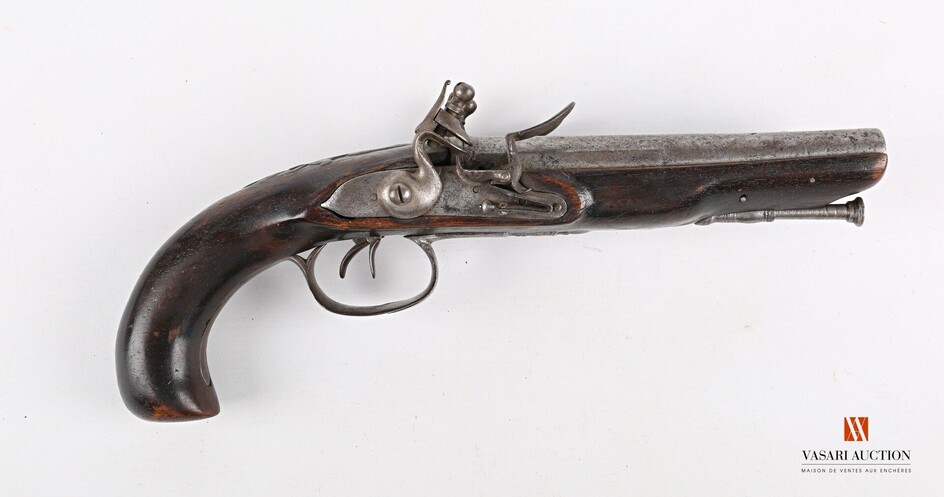 Pistolet « de chasse » à canon double, platine... - Lot 191 - Vasari Auction