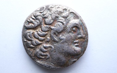 Ptolemaic Kingdom. Ptolemy XII Neos Dionysos (Auletes) (80-51 BC). Tetradrachm Alexandreia mint. Dated RY 20 (62/1 BC)