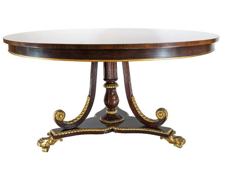 Regency-Style Round Table