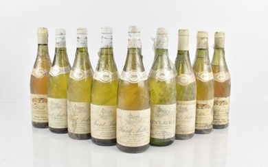 Réunion de 9 bouteilles de SAINT AUBIN : -... - Lot 191 - Alexandre Landre Beaune