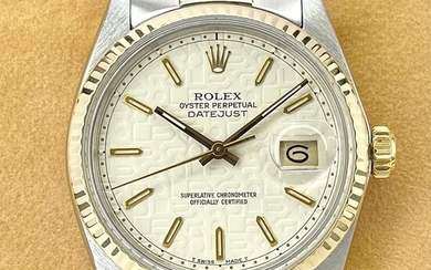 Rolex - Datejust Jubilee Ivory Dial - 16013 - Unisex - 1987