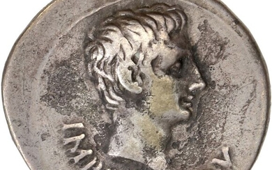 Roman Empire - AR Cistophorus, Augustus (27 BC-AD 14). Pergamum, 19-18 BC