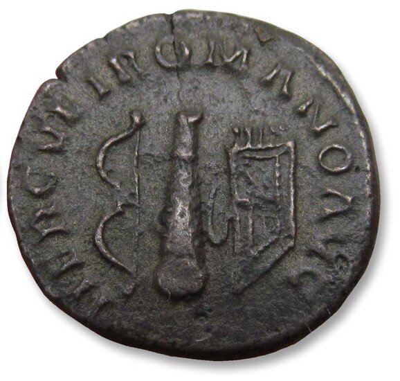 Roman Empire. Postumus (AD 260-269). BI Antoninianus,Cologne 268 A.D. - extremely rare HERCVLI ROMANO AVG reverse type