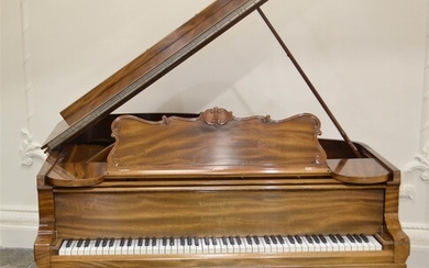 STEINWAY MAHOGANY BABY GRAND PIANO