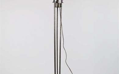 Spanish Style Tall Wrought Iron Floor Lamp