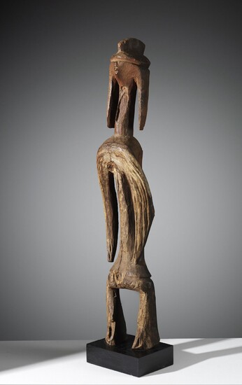 Statue Mumuye Nigeria Bois. H. 78 cm Belle... - Lot 291 - Cornette de Saint Cyr maison de ventes