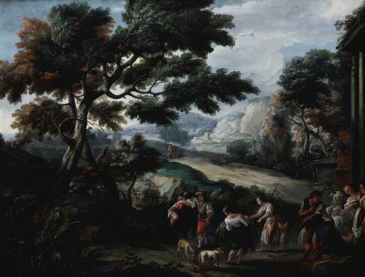 Teodor Helmbreker (Haarlem 1633 - Roma 1696), Paesaggio