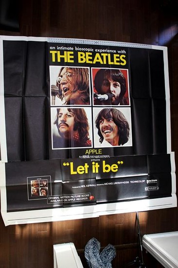 The Beatles - Let It Be (1970) US 3 SH Movie Poster