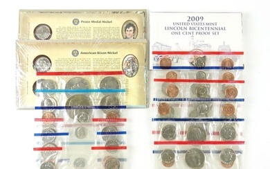 U.S. Mint Uncirculated Coin Sets (9)