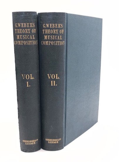 Weber, Gottfried -The Theory of Musical Composition, Volumes I and II- 1851