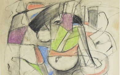 Willem De Kooning* (1904-1997) Pastel