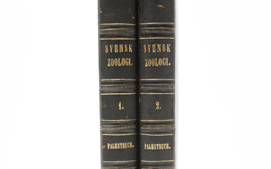 ZOOLOGY. J. W. PALMSTRUCH'S & J. W. QUENSEL'S & O. SWARTZ'S SWEDISH ZOOLOGIST 1806-1808I WITH 72 HAND-COLOURED COPPER STICKS. WITH THE ENGRAVED PORTRAITS OF PALMSTRUCH AND SWARTZ.